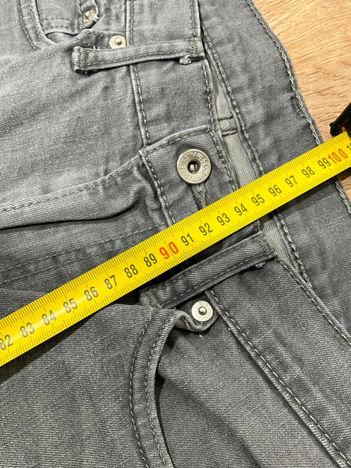 Jean Levi's 511 Coupe Slim W32 L30 Vintage 99% Coton GrisLvh 249 – photo 14